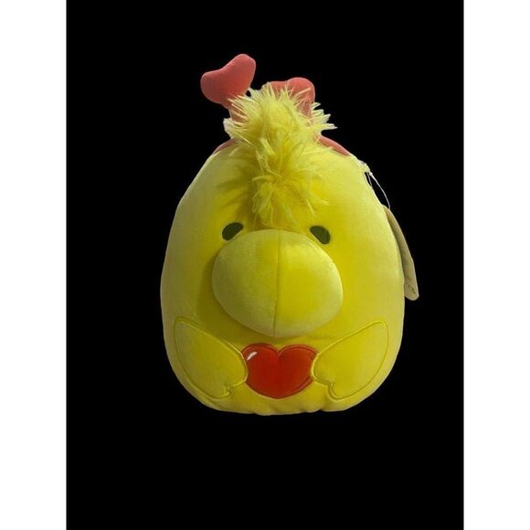 Squishmallows 8" Valentines Peanuts Woodstock with Heart - Picture 1 of 2